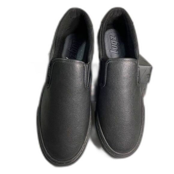 LUGZ Men\'s Pro Tech Slip Resistant Leather Slip-On Works Shoes SZ 10 D NEW